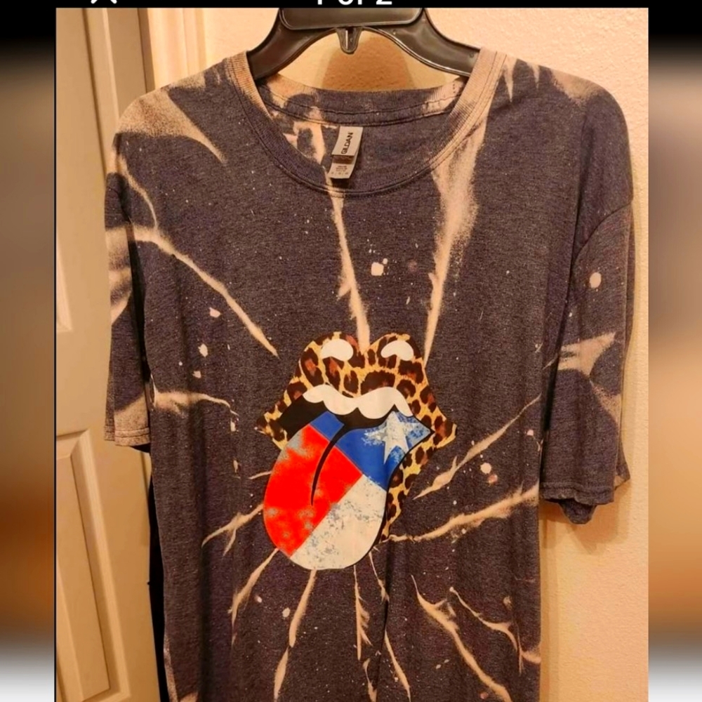 Texas Rolling Stones Shirt XL